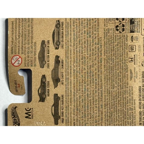 Hot Wheels Fast & Furious Villains 2005 Aston Martin DB9 Silver Diecast NOC - Picture 6 of 6